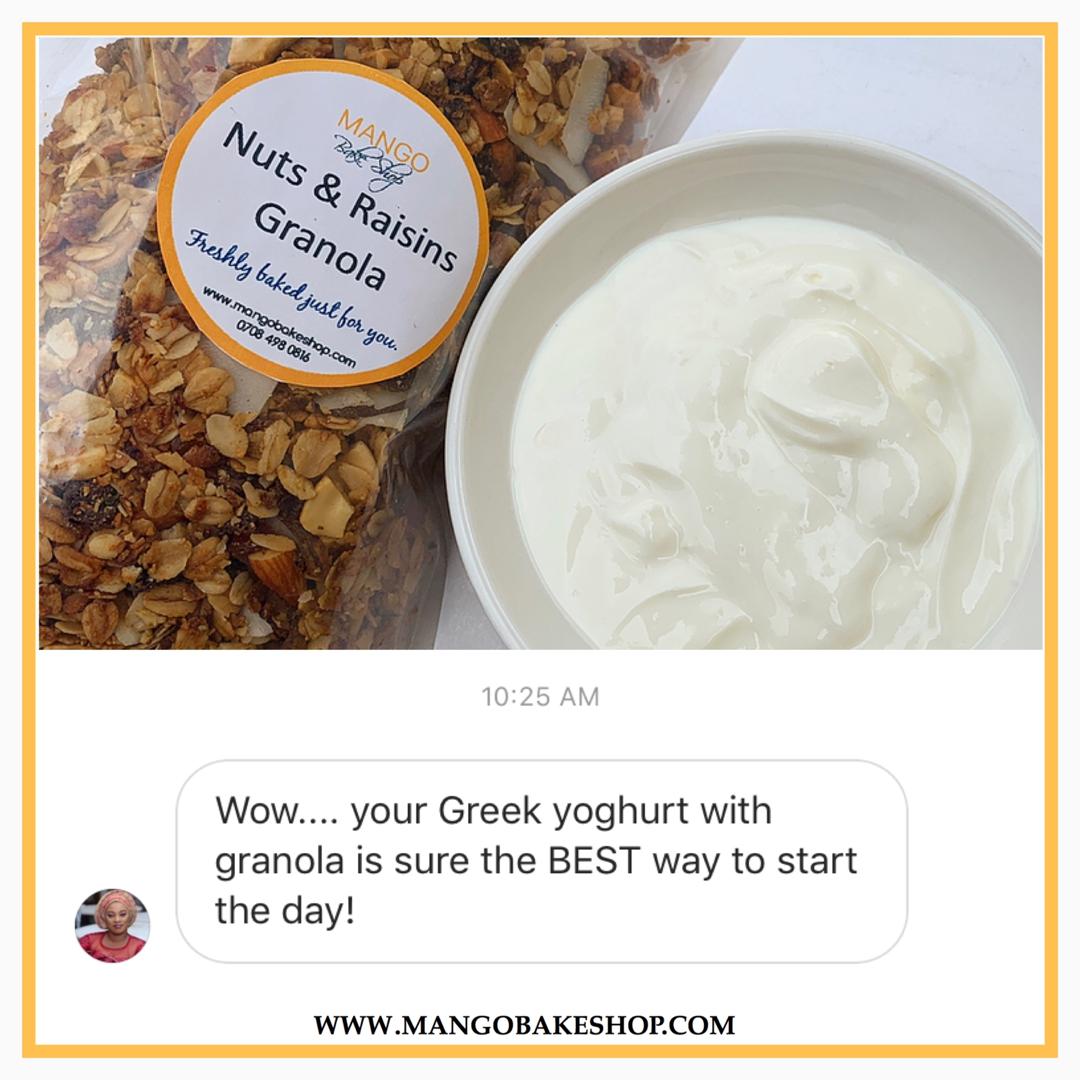 Unsweetened Greek Yoghurt - Mango Bake Shop